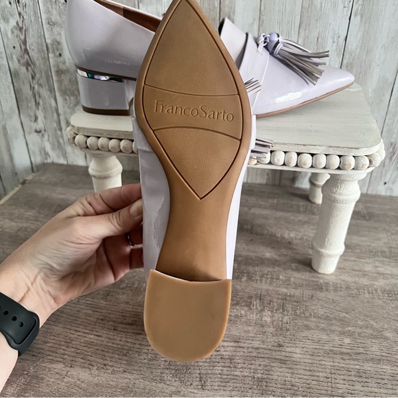 Franco Sarto Lavender Loafers Size 6.5 - Picture 6 of 7